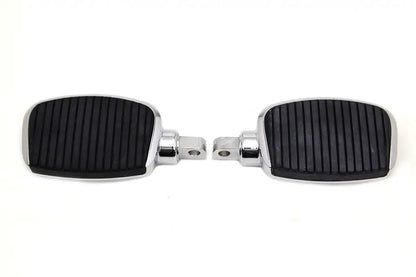 Wyatt Gatling Chrome Mini Driver Footboard Set for Harley Davidson FXST (1986-1995) by Wyatt Gatling