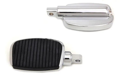 Wyatt Gatling Chrome Mini Driver Footboard Set for Harley Davidson FXST (1986-1995) by Wyatt Gatling