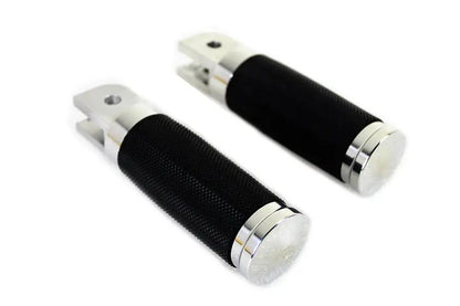 Wyatt Gatling Caliber Polished Driver Footpeg Set for Harley Davidson by Wyatt Gatling