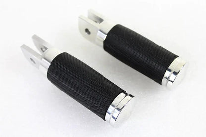 Wyatt Gatling Caliber Polished Driver Footpeg Set for Harley Davidson by Wyatt Gatling