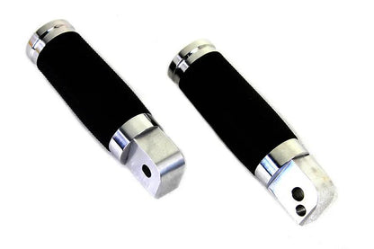 Wyatt Gatling Caliber Polished Passenger Footpeg Set for Harley Davidson FLST and FXST Models by Wyatt Gatling