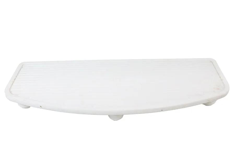 V-Twin M8 Footboard ISO White Rubber Pad Set for Harley Davidson FLHC & FLHCS by V-Twin