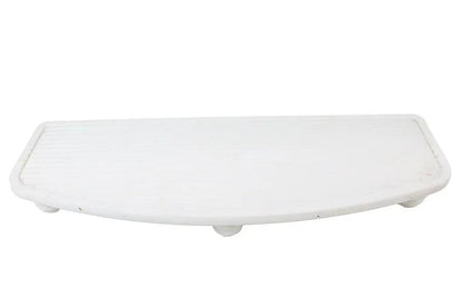 V-Twin M8 Footboard ISO White Rubber Pad Set for Harley Davidson FLHC & FLHCS by V-Twin