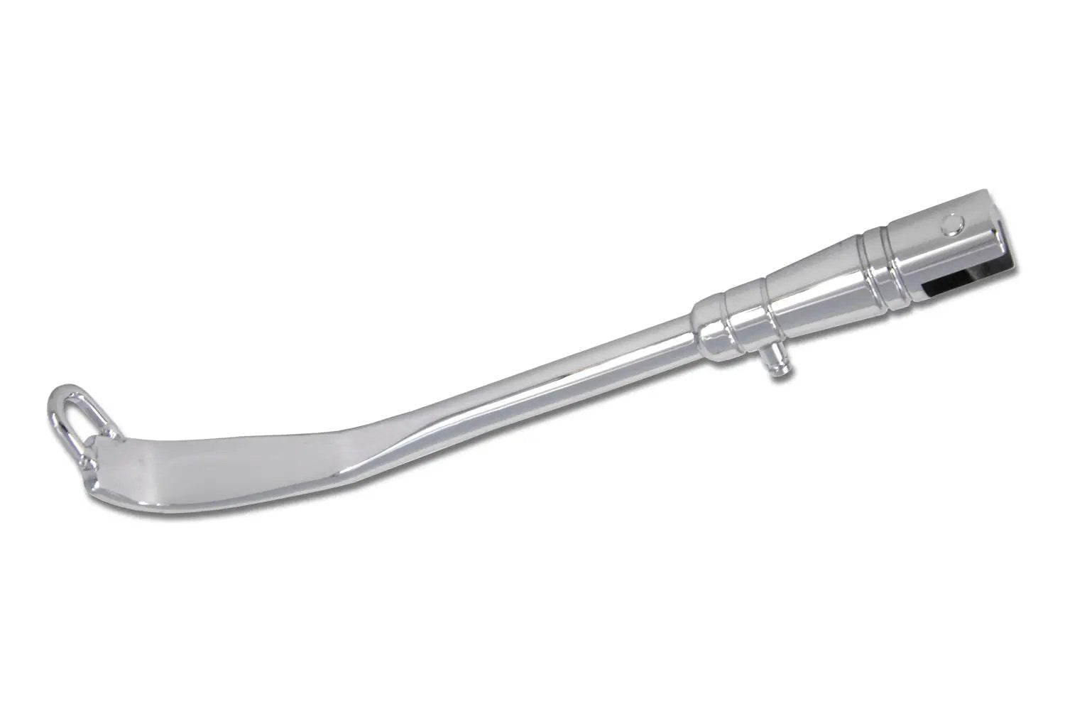 Wyatt Gatling Kickstand Chrome Extended for Harley Davidson XL Models by Wyatt Gatling
