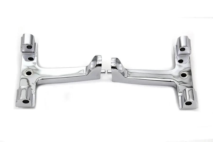 V-Twin Rear Passenger Footboard Mounts for Harley Davidson FLT (Part #77397) by V-Twin
