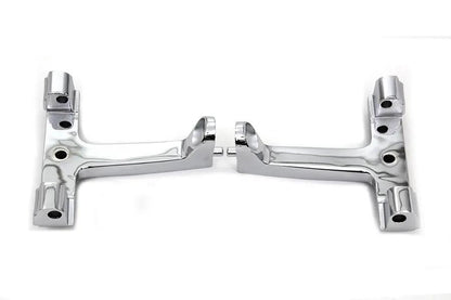 V-Twin Rear Passenger Footboard Mounts for Harley Davidson FLT (Part #77397) by V-Twin