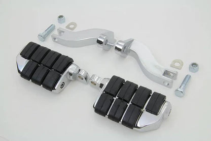 V-Twin Cats Paw Passenger Footpeg Kit for Harley Davidson FLT Models by V-Twin