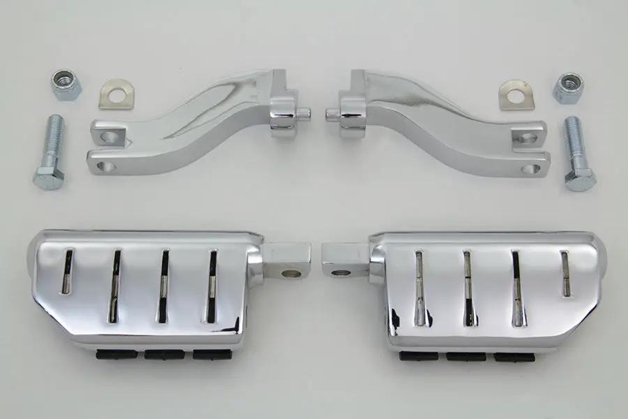 V-Twin Cats Paw Passenger Footpeg Kit for Harley Davidson FLT Models by V-Twin