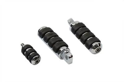 V-Twin Cats Paw Footpeg Kit with Matching Shifter Peg for Motorcycle Customization by V-Twin