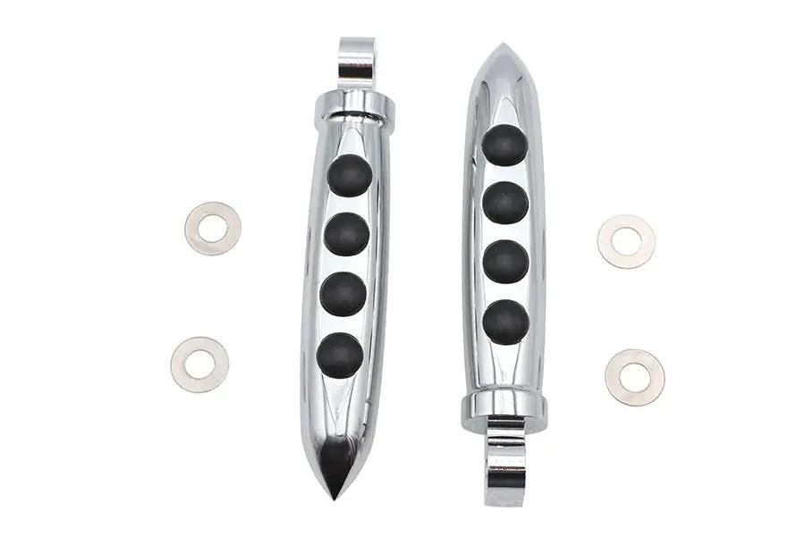 V-Twin Chopper Style Billet Footpeg Set for Harley Softail Models by V-Twin