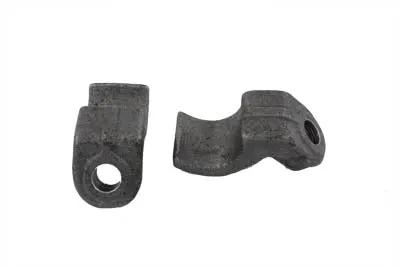 V-Twin Forged Steel Footboard Tabs for 1 Inch Frame Tubes - Fits 1936-1945 Harley Davidson EL and FL Models by V-Twin
