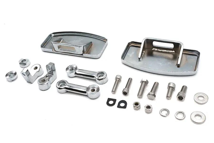 Wyatt Gatling Mini Driver Adjustable Footboard Kit with 7-1/4 x 3-1/2 Inch Floorboards by Wyatt Gatling
