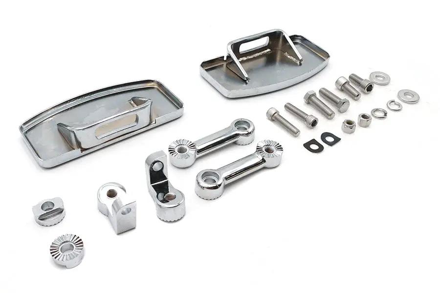 Wyatt Gatling Mini Driver Adjustable Footboard Kit with 7-1/4 x 3-1/2 Inch Floorboards by Wyatt Gatling