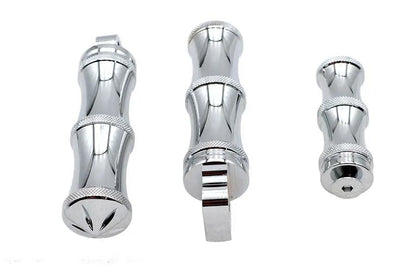 V-Twin Druid Style Footpeg Kit with Matching Shifter Peg for Forward Controls by V-Twin