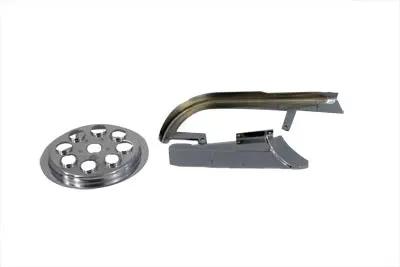 V-Twin Chrome Belt Guard Kit for Harley Davidson FXD 1991-1999 by V-Twin