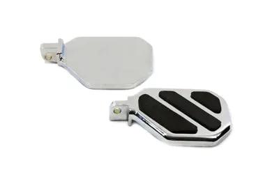 Wyatt Gatling Chrome Mini Peg-Board Set with 3 Pad Design for Engine Guards by Wyatt Gatling