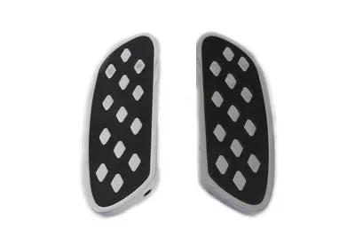 Wyatt Gatling Passenger Footboard Set with Diamond Design for Harley Davidson FLT (1993-2002) by Wyatt Gatling