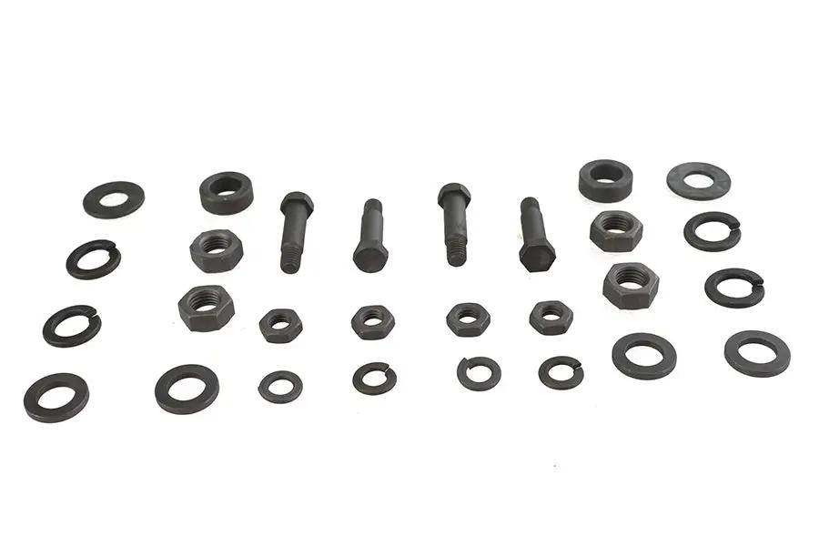 Wyatt Gatling Footboard Mount and Hinge Hardware Kit for Harley Davidson FL (1940-1949) by Wyatt Gatling