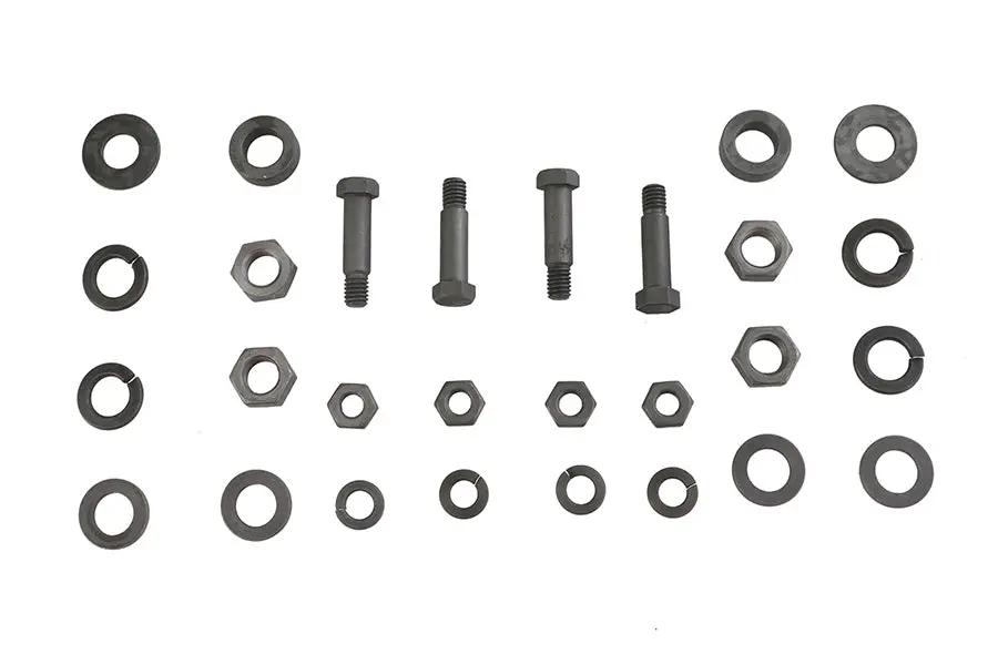 Wyatt Gatling Footboard Mount and Hinge Hardware Kit for Harley Davidson FL (1940-1949) by Wyatt Gatling