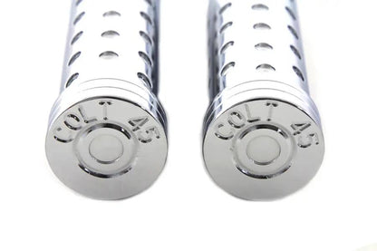 Wyatt Gatling Chrome Colt 45 Footpeg Set for Harley Softail Models by Wyatt Gatling