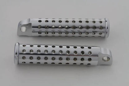 Wyatt Gatling Chrome Silence Footpeg Set for Harley Softail Models by Wyatt Gatling