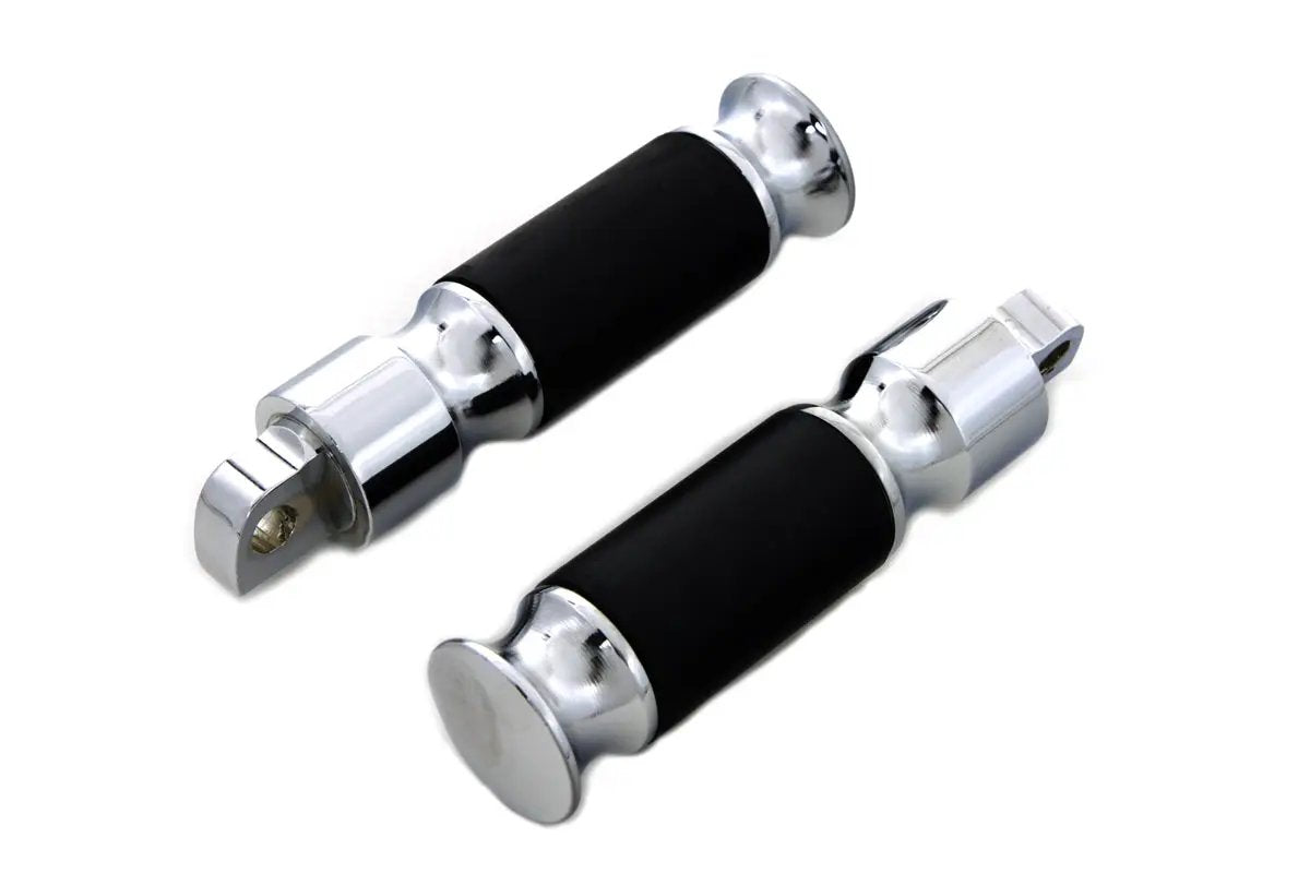 Wyatt Gatling Groove Contour Vibra Cushion Peg Footpeg Set for Harley Softail by Wyatt Gatling