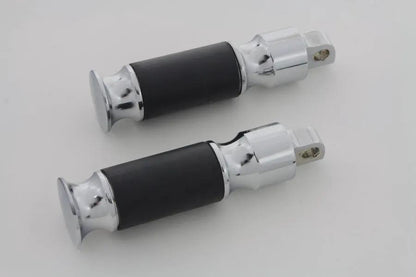 Wyatt Gatling Groove Contour Vibra Cushion Peg Footpeg Set for Harley Softail by Wyatt Gatling