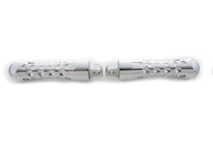 Wyatt Gatling Chrome Contour Agostinni Footpeg Set for Harley-Davidson Softail by Wyatt Gatling