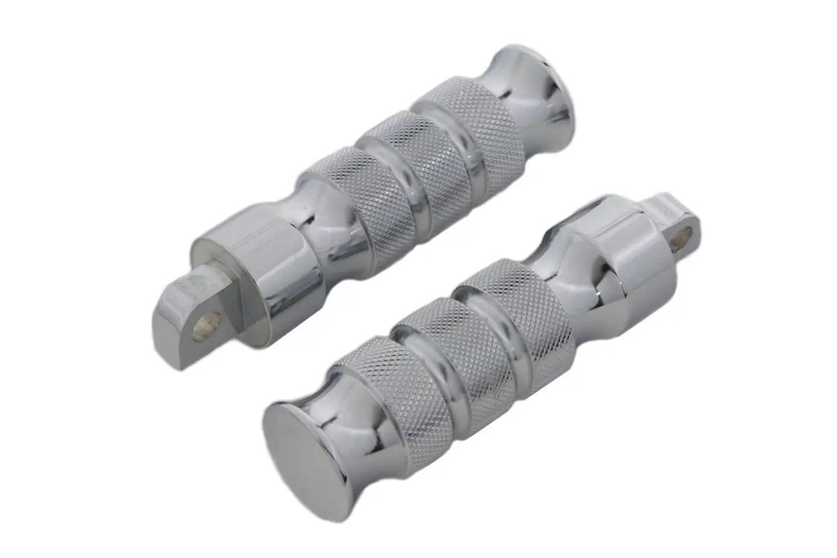 Wyatt Gatling Convex Knurled Footpeg Set - 15mm Diameter, TAIWAN by Wyatt Gatling