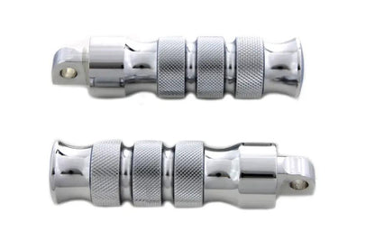 Wyatt Gatling Convex Knurled Footpeg Set - 15mm Diameter, TAIWAN by Wyatt Gatling