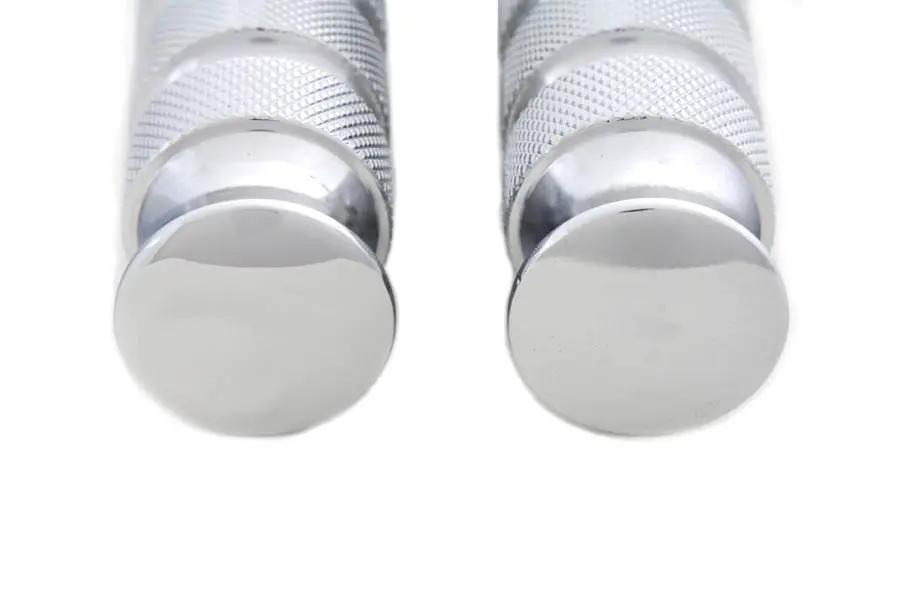 Wyatt Gatling Convex Knurled Footpeg Set - 15mm Diameter, TAIWAN by Wyatt Gatling