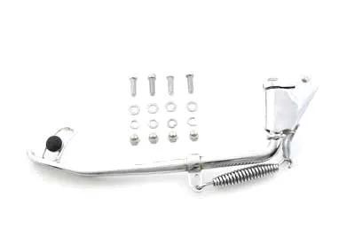 Wyatt Gatling Jiffy Kickstand Assembly Chrome 2 Inch Under for Harley Davidson FXST (1984-1993) by Wyatt Gatling