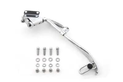 Wyatt Gatling Jiffy Kickstand Assembly Chrome 2 Inch Under for Harley Davidson FXST (1984-1993) by Wyatt Gatling