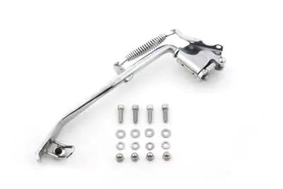 Wyatt Gatling Jiffy Kickstand Assembly Chrome 2 Inch Under for Harley Davidson FXST (1984-1993) by Wyatt Gatling
