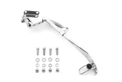 Wyatt Gatling Jiffy Kickstand Assembly Chrome 2 Inch Under for Harley Davidson FXST (1984-1993) by Wyatt Gatling
