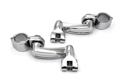 V-Twin Highway Bar Footpeg Mount Set - Adjustable Male Footpeg Mounts for Motorcycles by V-Twin