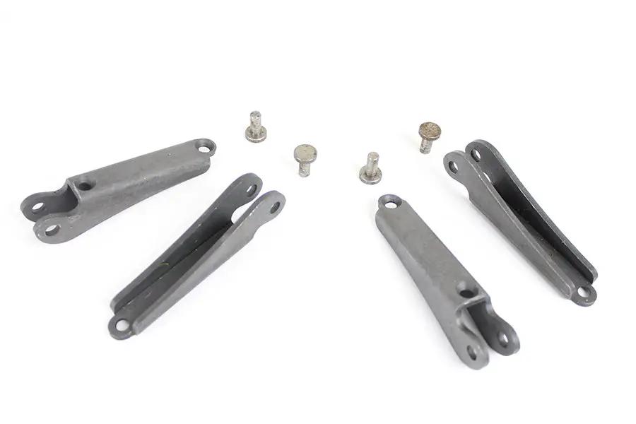 V-Twin Raw Footboard Cleat Set for Harley Davidson EL and FL Models by V-Twin