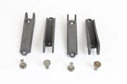 V-Twin Raw Footboard Cleat Set for Harley Davidson EL and FL Models by V-Twin
