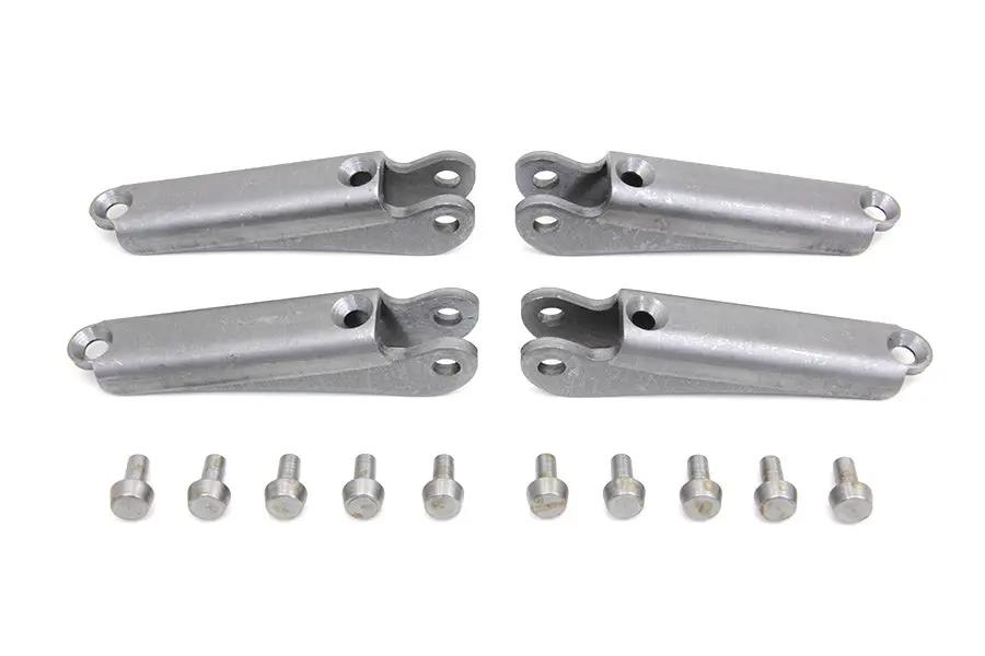 V-Twin Footboard Cleat Set Raw for Harley Davidson J Models by V-Twin