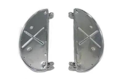 V-Twin Half Moon Footboard Set for Harley Davidson FL Models by V-Twin