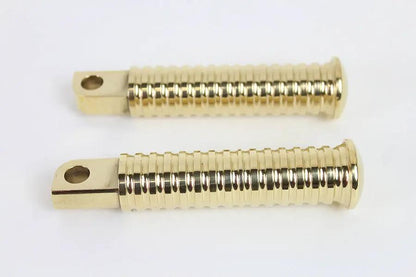 Wyatt Gatling P17-6446BR Ribbed Style Extended Footpeg Set by Wyatt Gatling