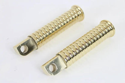 Wyatt Gatling P17-6446BR Ribbed Style Extended Footpeg Set by Wyatt Gatling