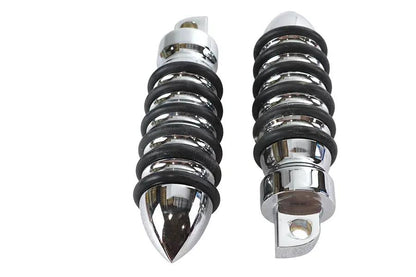 Wyatt Gatling O-Ring Style Billet Footpeg Set for Harley Davidson Softail Models by Wyatt Gatling