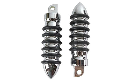 Wyatt Gatling O-Ring Style Billet Footpeg Set for Harley Davidson Softail Models by Wyatt Gatling