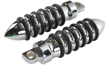 Wyatt Gatling O-Ring Style Billet Footpeg Set for Harley Davidson Softail Models by Wyatt Gatling