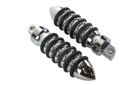 Wyatt Gatling O-Ring Style Billet Footpeg Set for Harley Davidson Softail Models by Wyatt Gatling