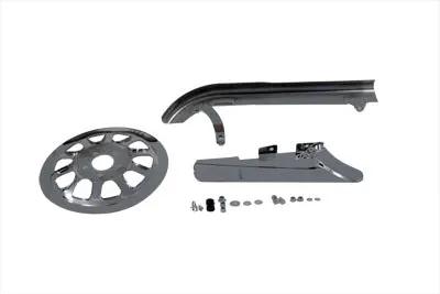 V-Twin Chrome Belt Guard Kit for Harley Davidson FXD (2007-2016) by V-Twin