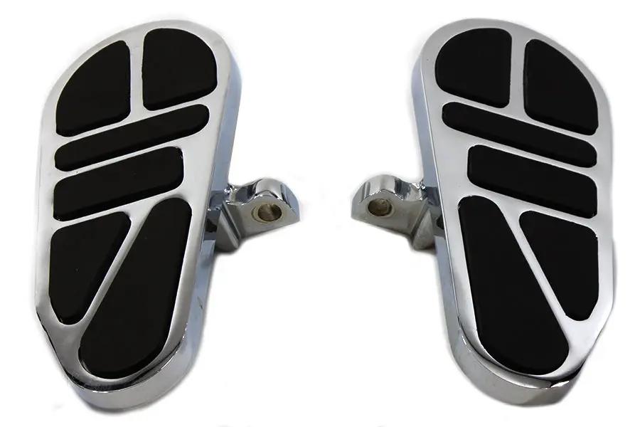 Wyatt Gatling Mini Passenger Footboard Set Chrome (Part #4023) by Wyatt Gatling