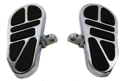 Wyatt Gatling Mini Passenger Footboard Set Chrome (Part #4023) by Wyatt Gatling