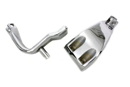 V-Twin FXD Driver Footpeg Support Set Chrome for Harley Davidson FXD (1991-2000) by V-Twin